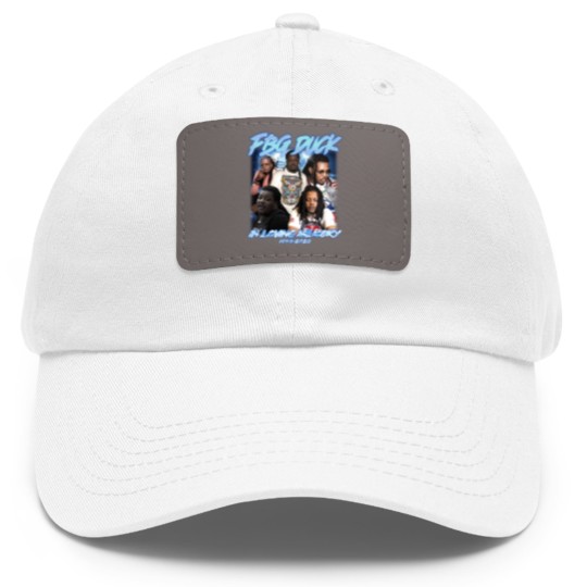 Discover FBG Duck Hiphop Dad Hat With Leather Patch, FBG Duck American Rapper Dad Hat With Leather Patch