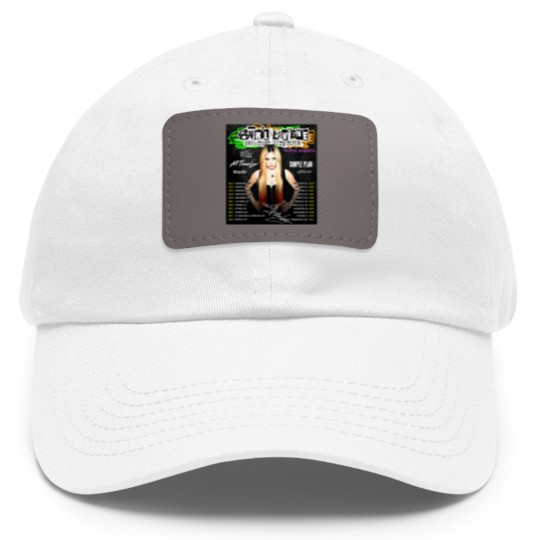 Discover Avril Lavigne Summer 2024 Dad Hat With Leather Patch