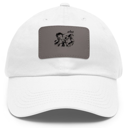 Discover A Ha A-ha Pop Band Designs A Ha A-ha Pop Band Designs Dad Hat With Leather Patch