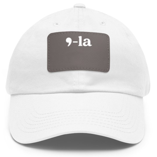 Discover Comma-La Dad Hat With Leather Patch, Kamala Harris Dad Hat With Leather Patch, Biden Harris 2024, Kamala For The People, Vice President, Democrat Dad Hat With Leather Patch