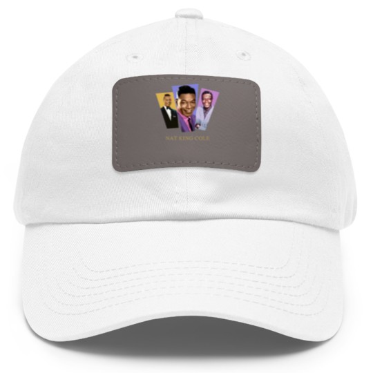 Discover Nat King Cole 1 Dad Hat With Leather Patch
