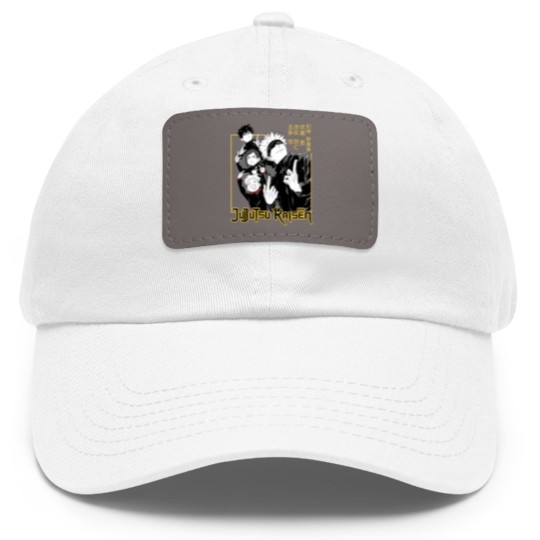 Discover Jujutsu Satoru dark - Jujutsu Satoru - Dad Hat With Leather Patch