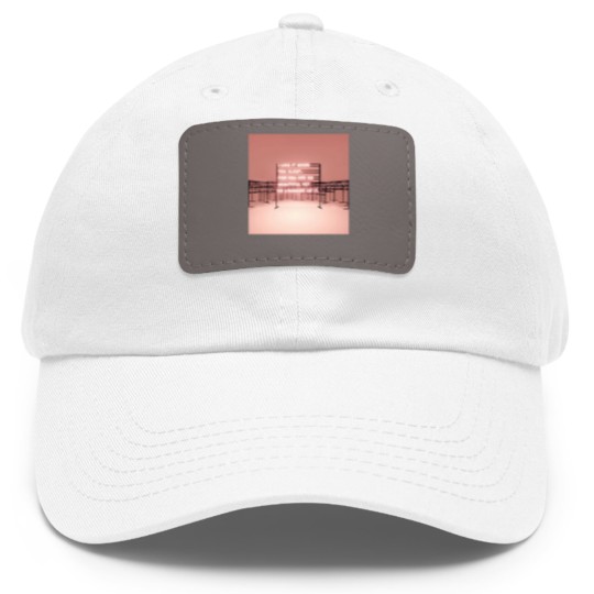 Discover THE 1975 I like it when you sleep for you are so beautiful yet so unaware of it. TSh Dad Hat With Leather Patch