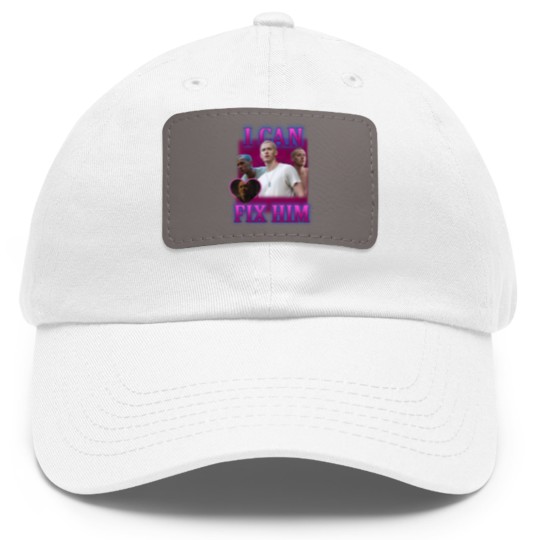 Discover I Can Fix Him Dad Hat With Leather Patch, Coriolanus Snow Dad Hat With Leather Patch, Coriolanus Dad Hat With Leather Patch