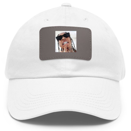 Discover Tyga Dad Hat With Leather Patch