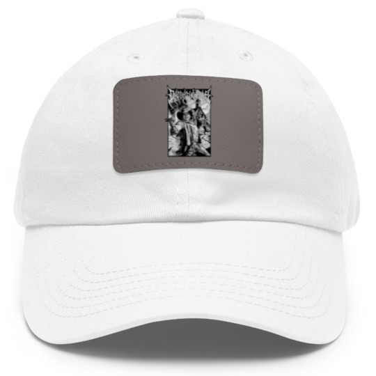 Discover Dwight Yoakam Gunslinger Black Metal Dad Hat With Leather Patch
