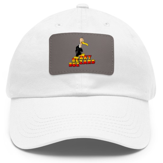 Discover Beaky Buzzard Dad Hat With Leather Patch