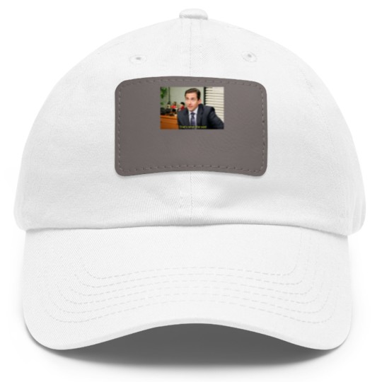 Discover Thats what she said - Michael Scott Dad Hat With Leather Patch