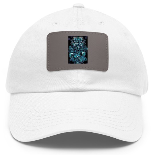 Discover Ghost In The Shell Dad Hat With Leather Patch