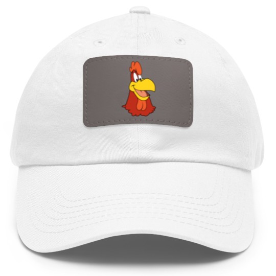 Discover Foghorn Leghorn Dad Hat With Leather Patch