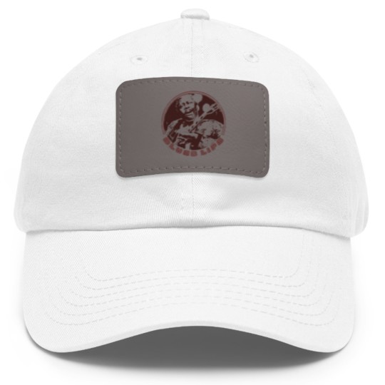 Discover B B King Queen B Dad Hat With Leather Patch