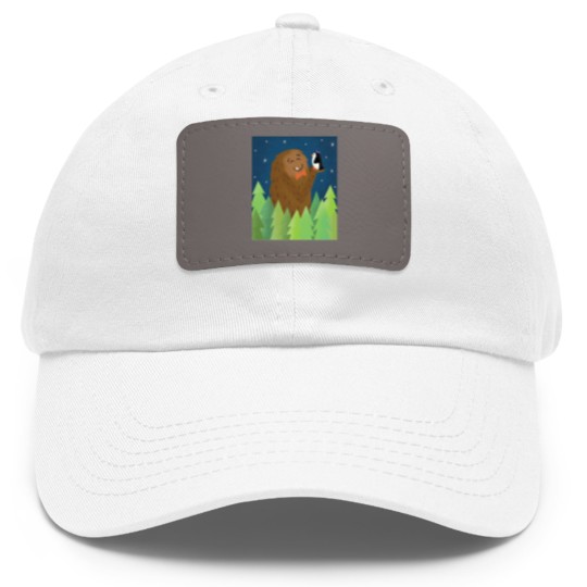 Discover sneaky sasquatch Classic(1) Dad Hat With Leather Patch
