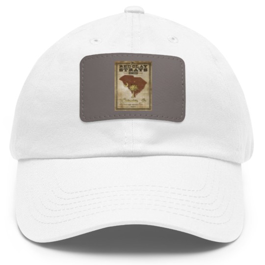 Discover Red Clay Strays Dad Hat With Leather Patch