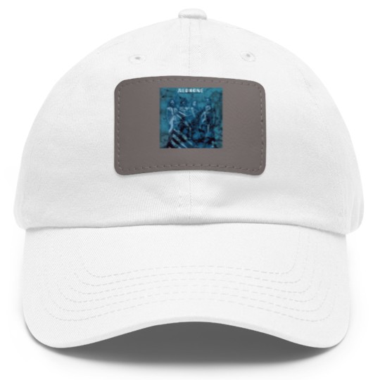 Discover Redbone Dad Hat With Leather Patch