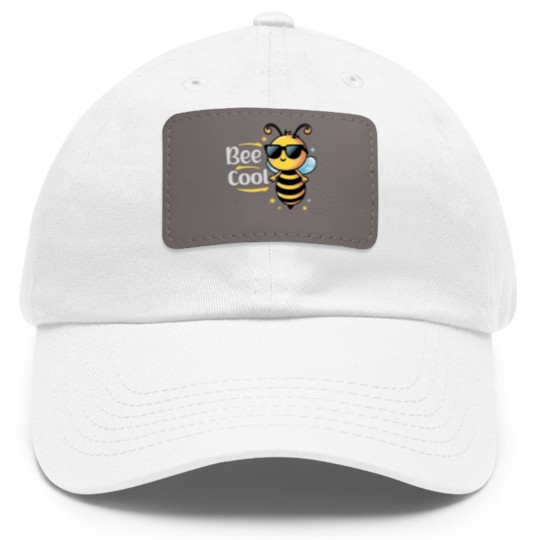 Discover Bee Bee Cool  Bee Dad Hat With Leather Patch
