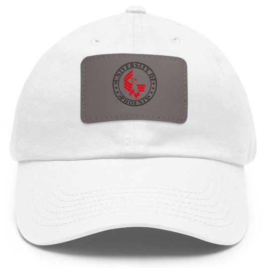 Discover University Phoenix Dad Hat With Leather Patch