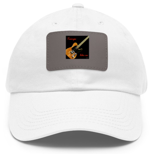 Discover Bruce. Born To Run. Tramps Like Us. WallsOfFame | Essential Dad Hat With Leather Patch