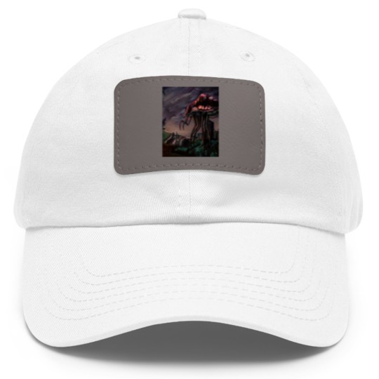 Discover Morrowind - Silt Strider Graphic Dad Hat With Leather Patch