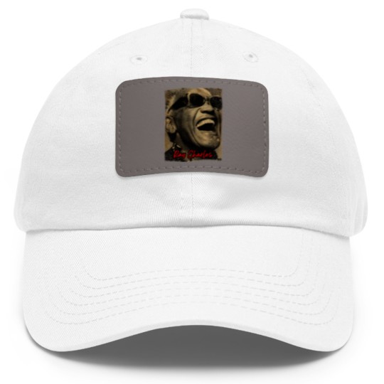 Discover 80s Classic Ray Charles Dad Hat With Leather Patch