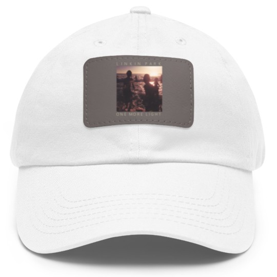 Discover Linkin Park One More Light Black Dad Hat With Leather Patch
