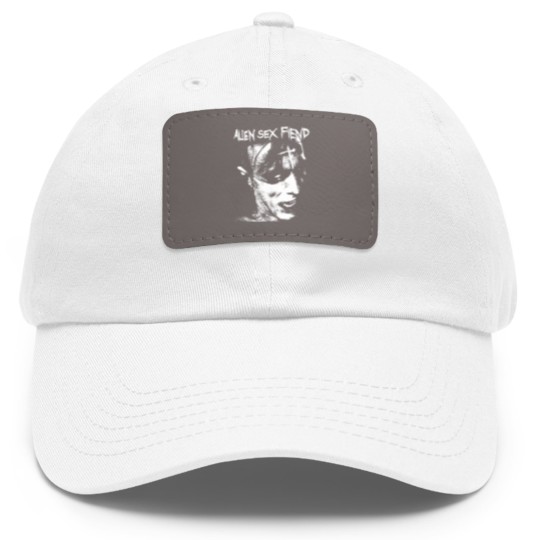 Discover alien fiend Dad Hat With Leather Patch