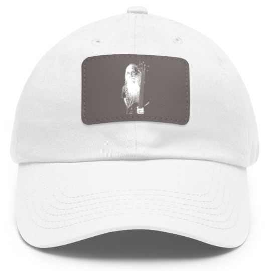 Discover Leland Sklar Bass Guitarist Dad Hat With Leather Patch