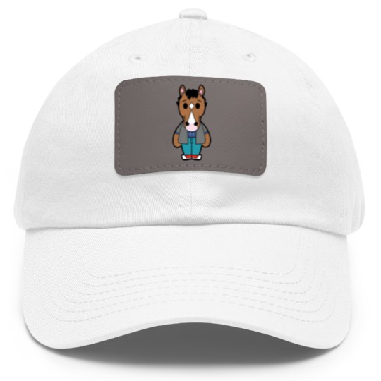 Discover Bojack Horseman Chibi - Bojack Horseman - Dad Hat With Leather Patch