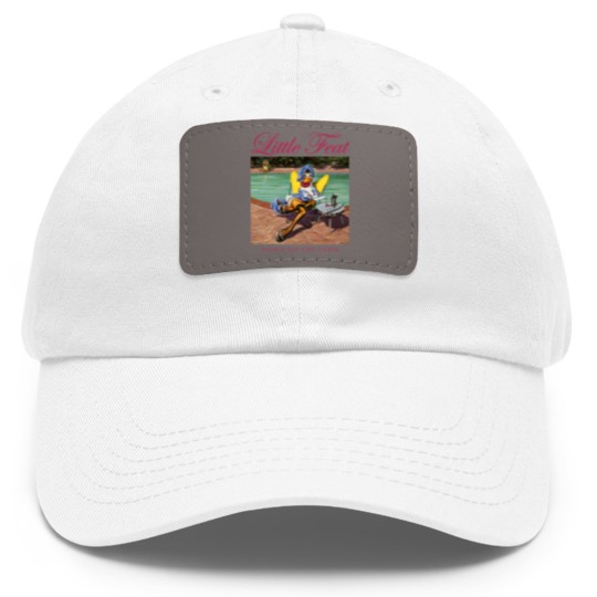 Discover Little Feat Rock Band Lowell George Formed Then Disbanded Upon His Death  Retro Wave Dad Hat With Leather Patch