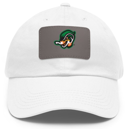 Discover Down East Wood Ducks Dad Hat With Leather Patch