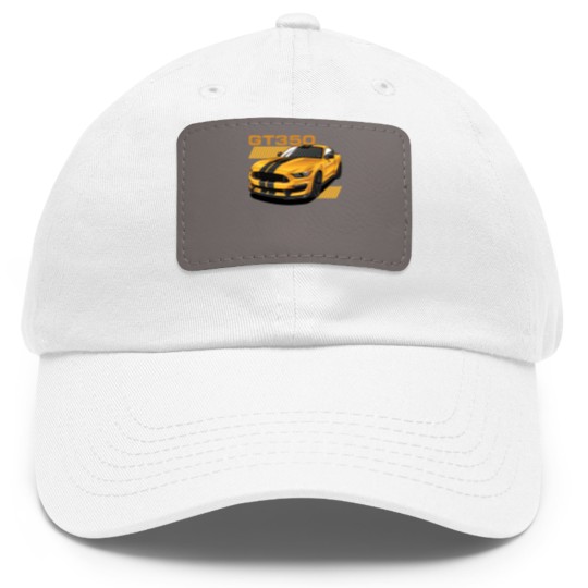 Discover Shelby GT350 Dad Hat With Leather Patch