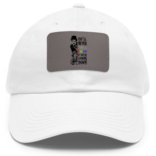 Discover charlie chaplin the cure Dad Hat With Leather Patch