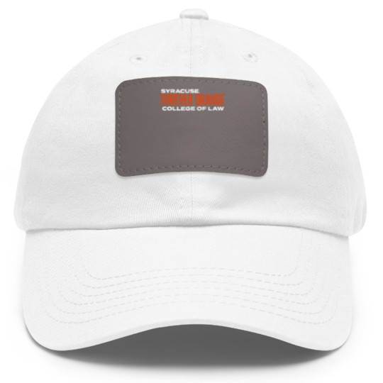 Discover syracuse university college of law Dad Hat With Leather Patch