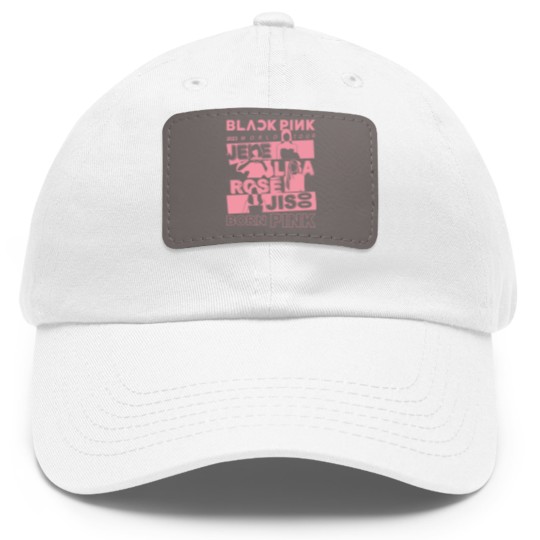 Discover Blackpink World Tour Dad Hat With Leather Patch, Pink Blackpink Dad Hat With Leather Patch, Blackpink Merch Dad Hat With Leather Patch, in Your Area Album