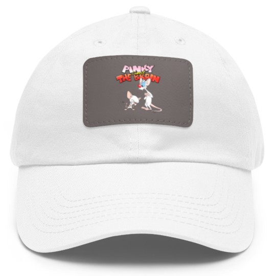 Discover Pinky and the Brain Dad Hat With Leather Patch