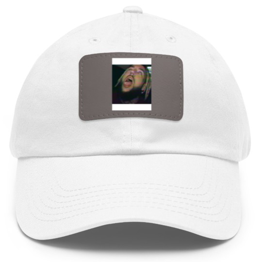 Discover Scrim droppin acid LITCH.jp Dad Hat With Leather Patch