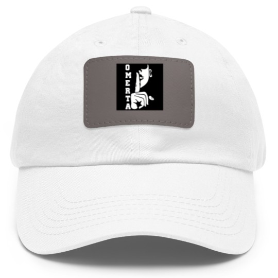 Discover OMERTA Dad Hat With Leather Patch