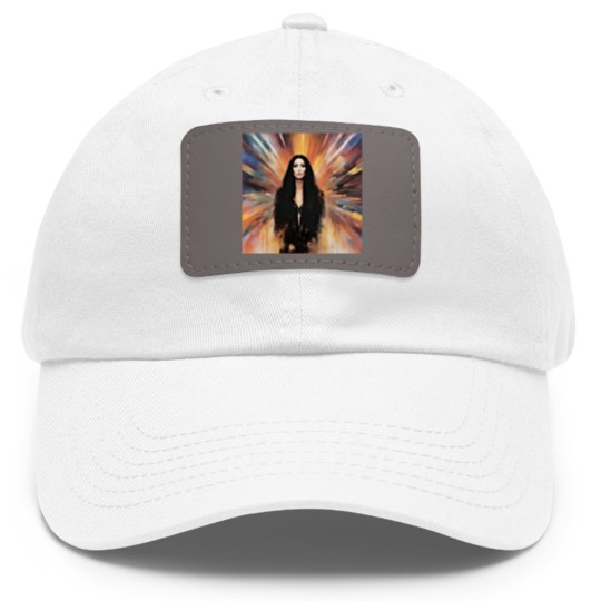 Discover Stay with Cher Dad Hat With Leather Patch