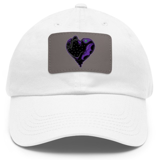 Discover Heart Jordan 13 Graphic To Match Jordan 13 Court Purple Dad Hat With Leather Patch