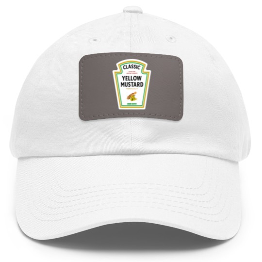 Discover Mustard Halloween 2023 Costume Family Matching K Dad Hat With Leather Patch
