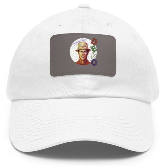 Discover Devo - Q Are We Not Men A We Are Devo Dad Hat With Leather Patch