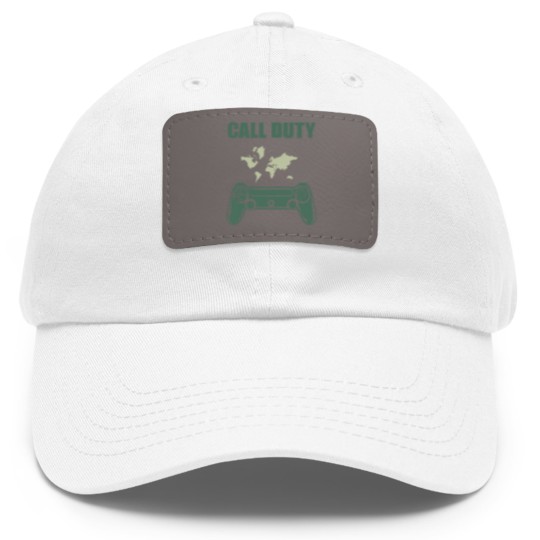 Discover call of duty Dad Hat With Leather Patch