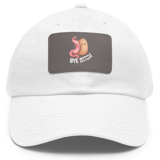Discover Gastric Bariatric Gastric Surgery Weight Loss Dad Hat With Leather Patch