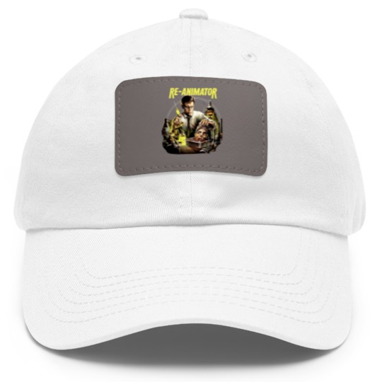 Discover reanimator horror movie Dad Hat With Leather Patch