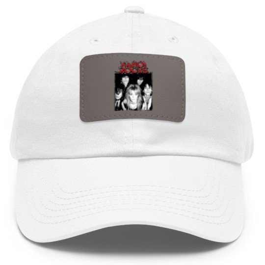 Discover Hanoi Rocks Dad Hat With Leather Patch