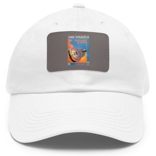Discover Dire Straits In Concert Dad Hat With Leather Patch