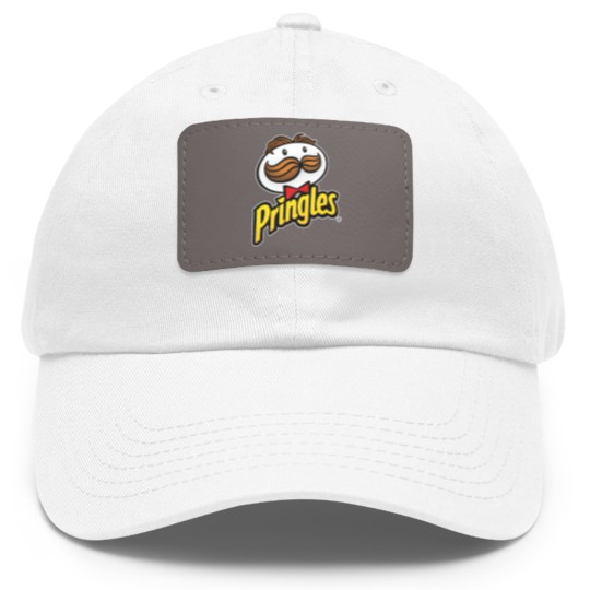 Discover pringles Dad Hat With Leather Patch