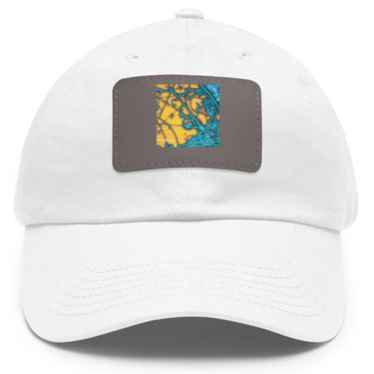 Discover the is this it strokes Dad Hat With Leather Patch