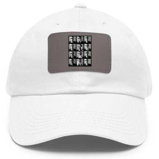 Discover Michael Caine Dad Hat With Leather Patch