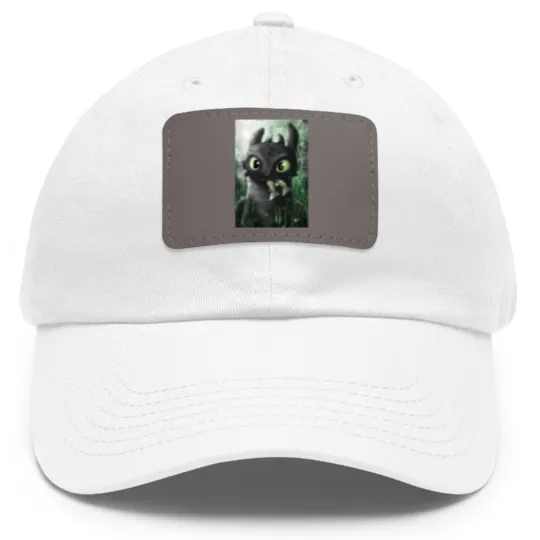 Discover How To Train Your Dragon, Toothless Gifts For Men & Women Dad Hat With Leather Patch
