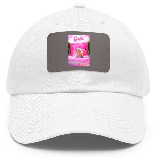 Discover Barbies Movie Active Dad Hat With Leather Patch